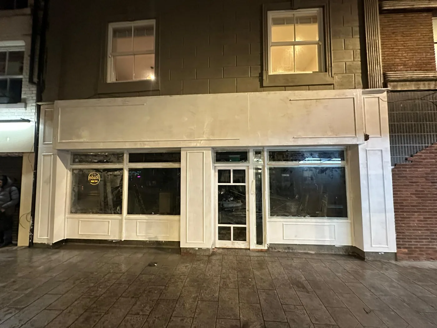 Completed commercial shopfront installation by Shutter & Shopfront